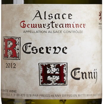 Gewurztraminer Réserve Hennÿ 179.-