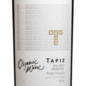 Tapiz Organic Reserve Malbec 219.-
