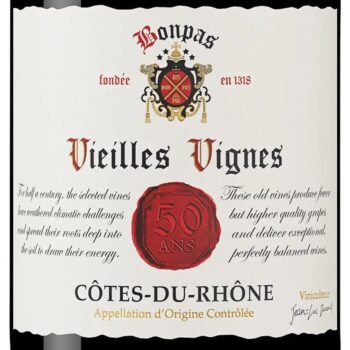 Bonpas Vieilles Vignes 50ans Côtes-du-Rhône 139:-