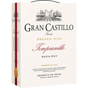 Gran Castillo Rocio Tempranillo Organic Box 3L 239:-
